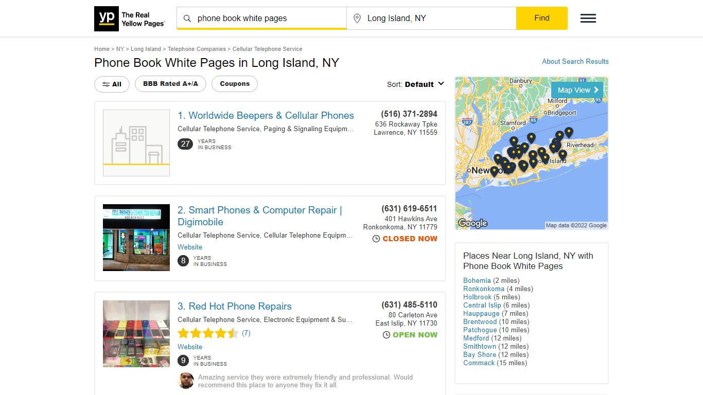 Phone Book White Pages in Long Island, NY - yellowpages.com